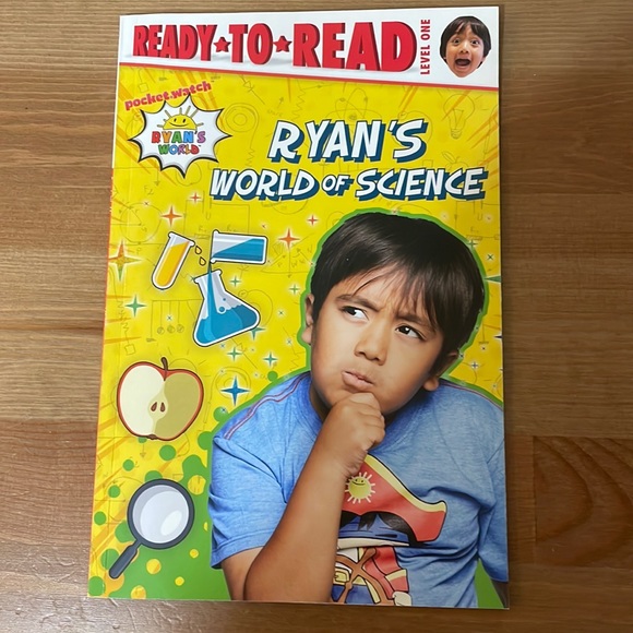 GIFTED Ryan’s World of Science Ready to Read Kids Experiment Book - Picture 1 of 6